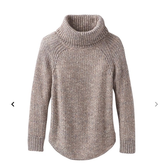 prAna Callisto Sweater in Oatmeal - Picture 9 of 11